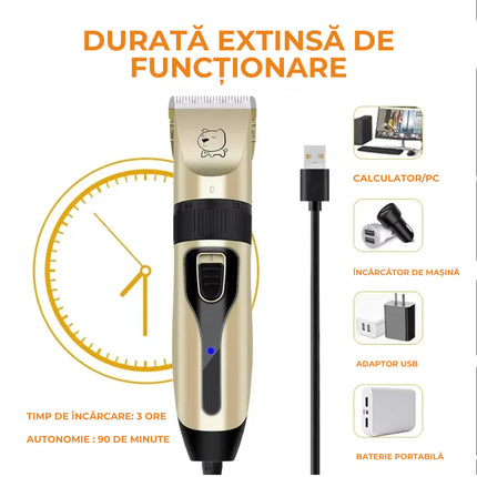 Set Profesional pentru Tuns Animale de Companie