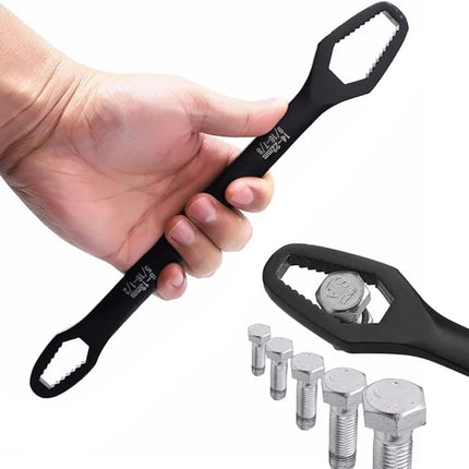Set 2 x Cheie Universală Dublă Auto-strângere – Multifuncțională, 8-22 mm