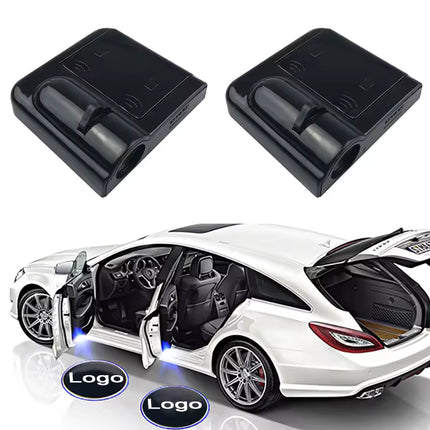 Set 2 x Proiector Luminos pentru Ușă Auto – Logo HD