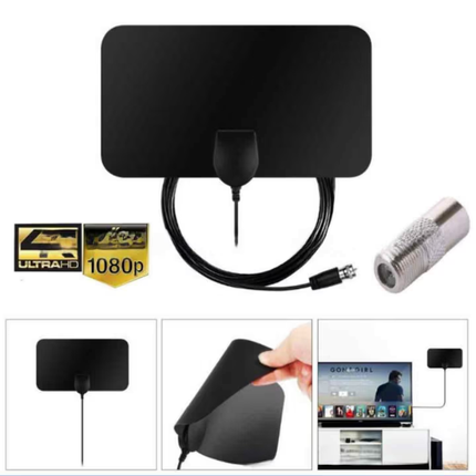Antena TV Digitală HD Portabilă 4K/1080p pentru TV