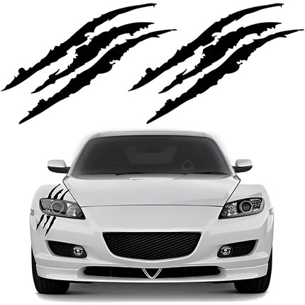 Set 4 Stickere Auto Monster Claw – Design Sportiv