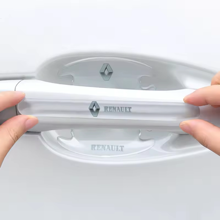 Set 8 stickere auto transparente, protecție anti-coliziune pentru uși și mânere