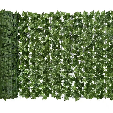Gard Artificial Verde cu Frunze 300 × 100 cm, Decorativ