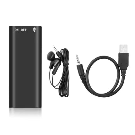 Reportofon digital profesional 3-în-1 cu MP3, 8GB, înregistrare WAV 192Kbps