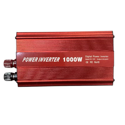 Invertor de Tensiune 12V-220V, 1000W, Ventilator de Răcire și Protecții Multiple